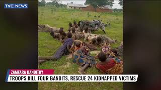 Troops K#ill Four Bandits, Rescue 24 Kidnapped Victims