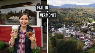 A PERFECT fall day in Vermont (Waterbury & Stowe) 🍎🍂 | Apple Cider Donuts, Corn Maze, & MORE!