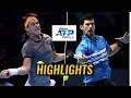 Novak Djokovic vs Dominic Thiem Highlights NITTO ATP FINALS LONDON 2020