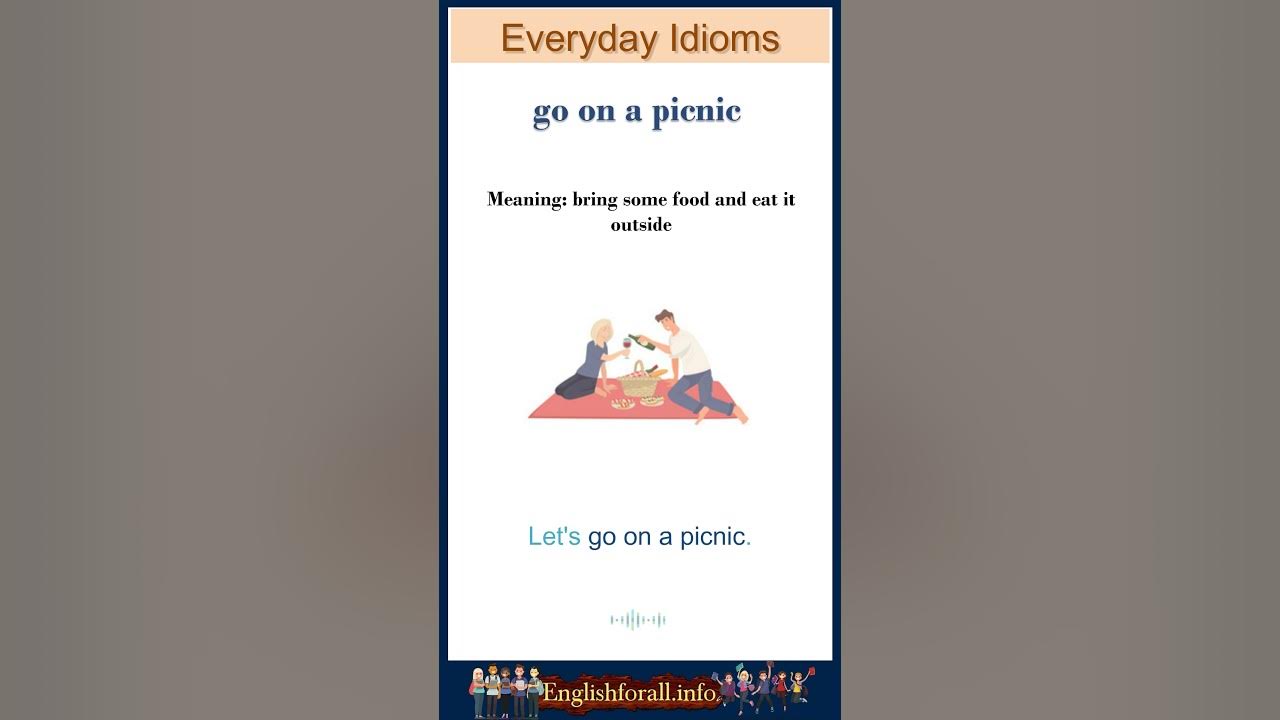Go on a picnic meaning go on a picnic sentences Common English