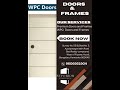 Transform Your Space with Stylish WPC Doors & Frames in Bangalore | Durable & Modern Design