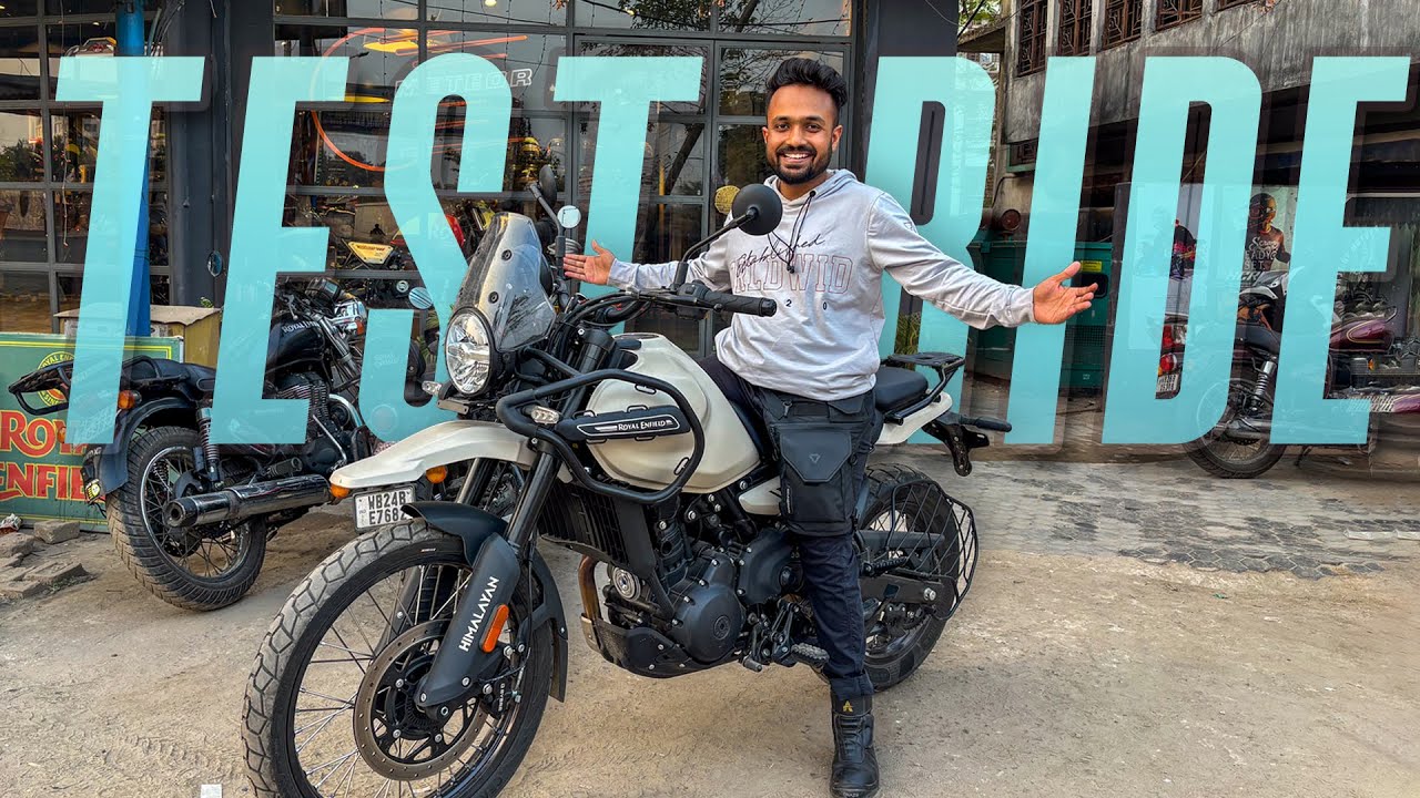 Royal Enfield Himalayan 450 Test Ride Seat Height for 5'6" ? The