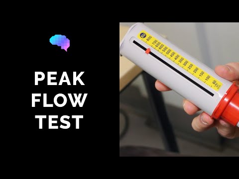 Video: Peak Expiratory Flow Rate: Zweck, Vorbereitung Und Verfahren