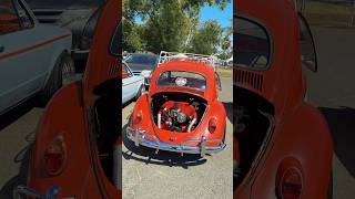 It’s a Volkswagen. #vw #beetle #classic #orange #chrome #fusca #bug #carshow
