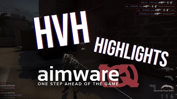 HVH Highlights #3 ft. Aimware.net | zebu
