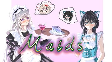 Maid Herta & Catmaid Ruan Mei Illustration! | ✨Procreate | Honkai Star Rail