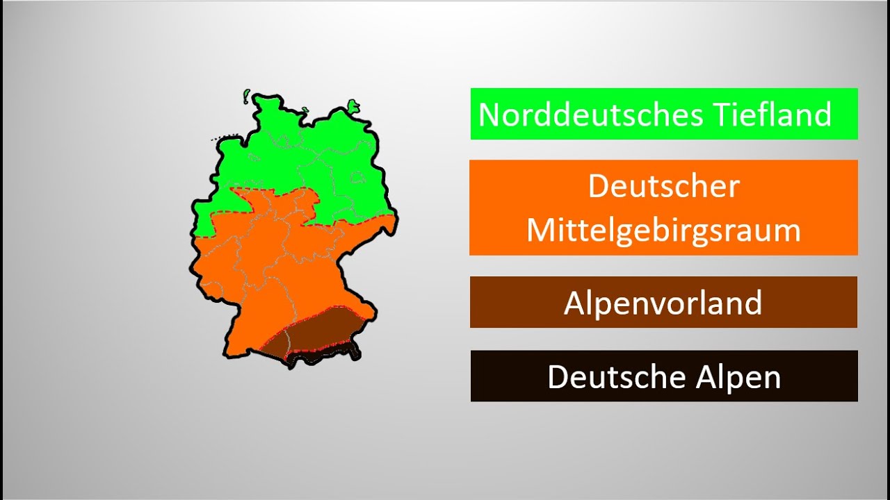 Wie Heißen Die Vier Großlandschaften Deutschlands www.youtube.com