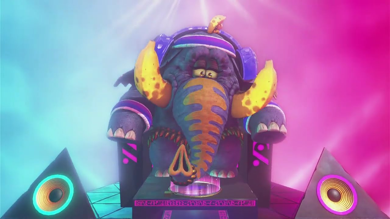 Donkey Kong Bananza - Elephant Bananza Transformation
