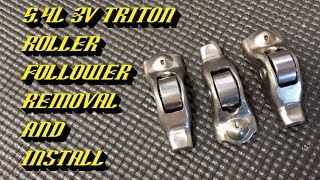 Ford 5.4L 3v Triton Engines: Roller Follower Removal and Installation screenshot 5