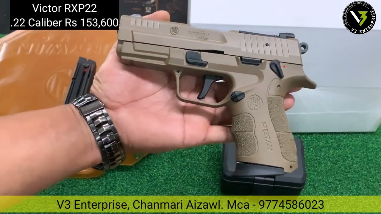 .22 Pistol/Victor RXP22 a van nalh bawn tak em. Licence thar, Purchasing purmit nei tan a lei theih