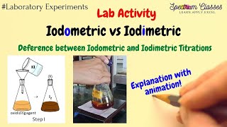 Iodometric vs Iodimetric Titrations |Basics| Redox Titration| viva  of Iodometric vs Iodimetric