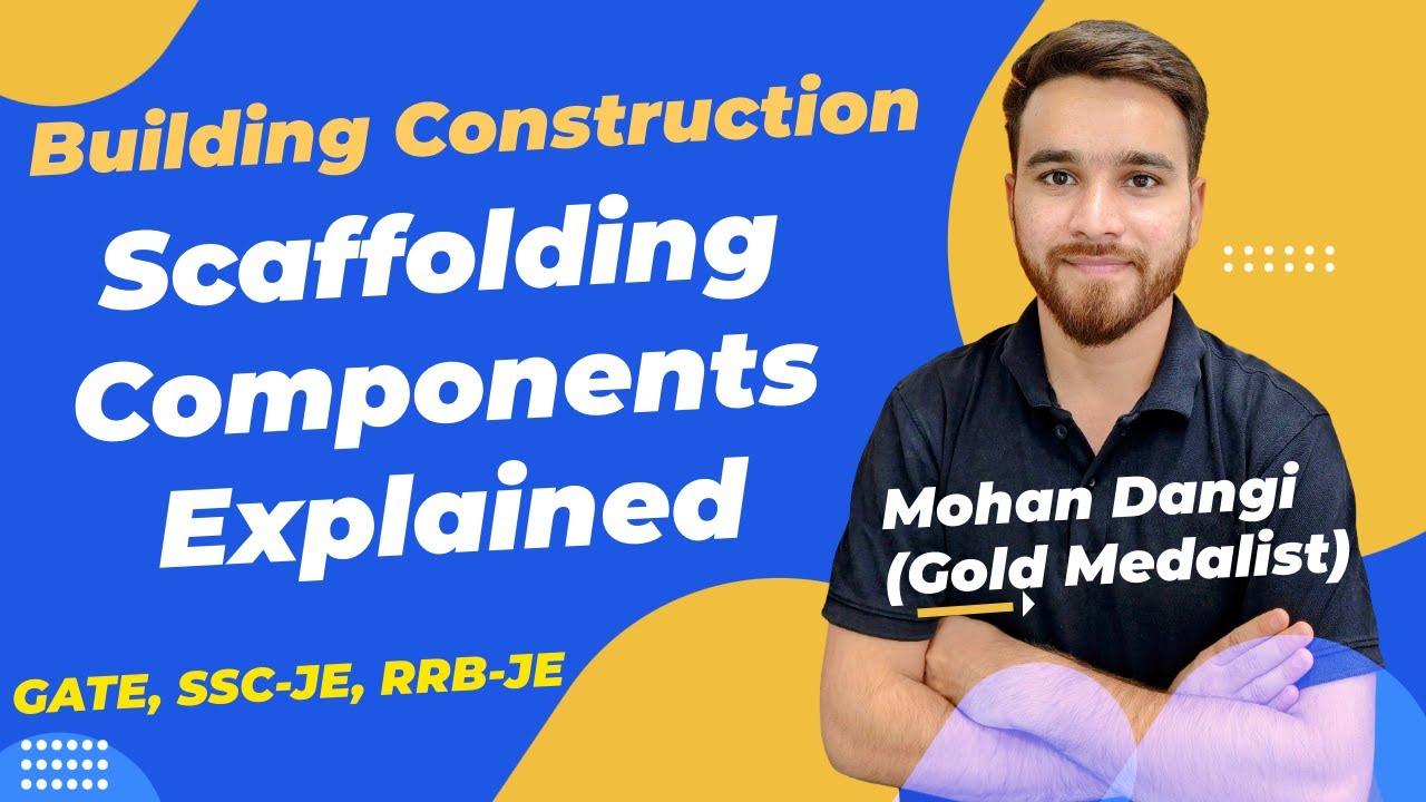 Scaffolding Components Explained: Standards, Ledgers, Braces, Putlogs & More | Mohan Dangi