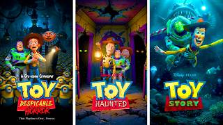 Toy Story Horror Parody Of Famous Animated Movie Posters