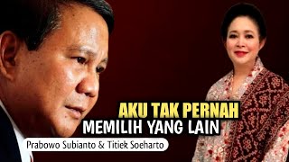 Prabowo menyanyikan lagu untuk Titiek Soeharto‼️ Bikin mewek sejagad 😭😭 || Pecinta Sejati ||