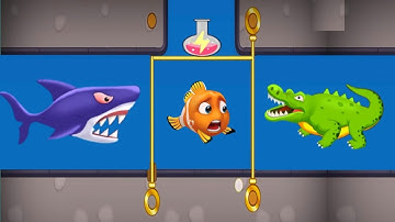 Save the fish Fishdom / Fish rescue game / ios android gameplay Walkthrough levels 965-977 Part #53