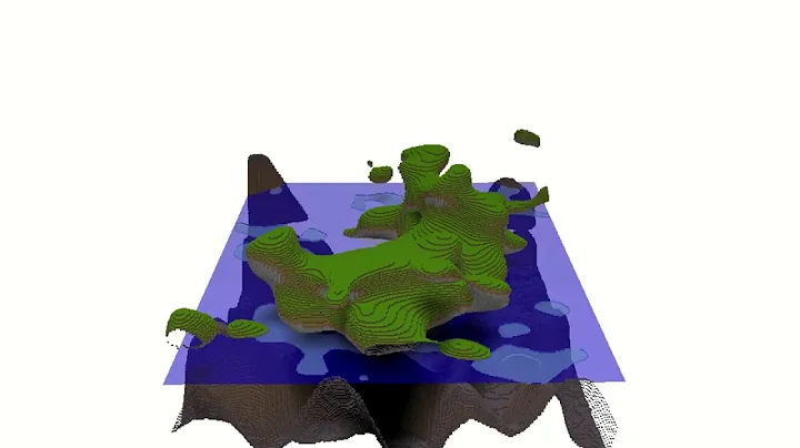 Chunk paging test and Cubic Voxel Surfaces with Urho3D