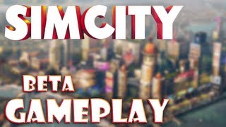 Sim City Beta Gameplay - Die eigene Stadt #1 [HD Let's Play German]