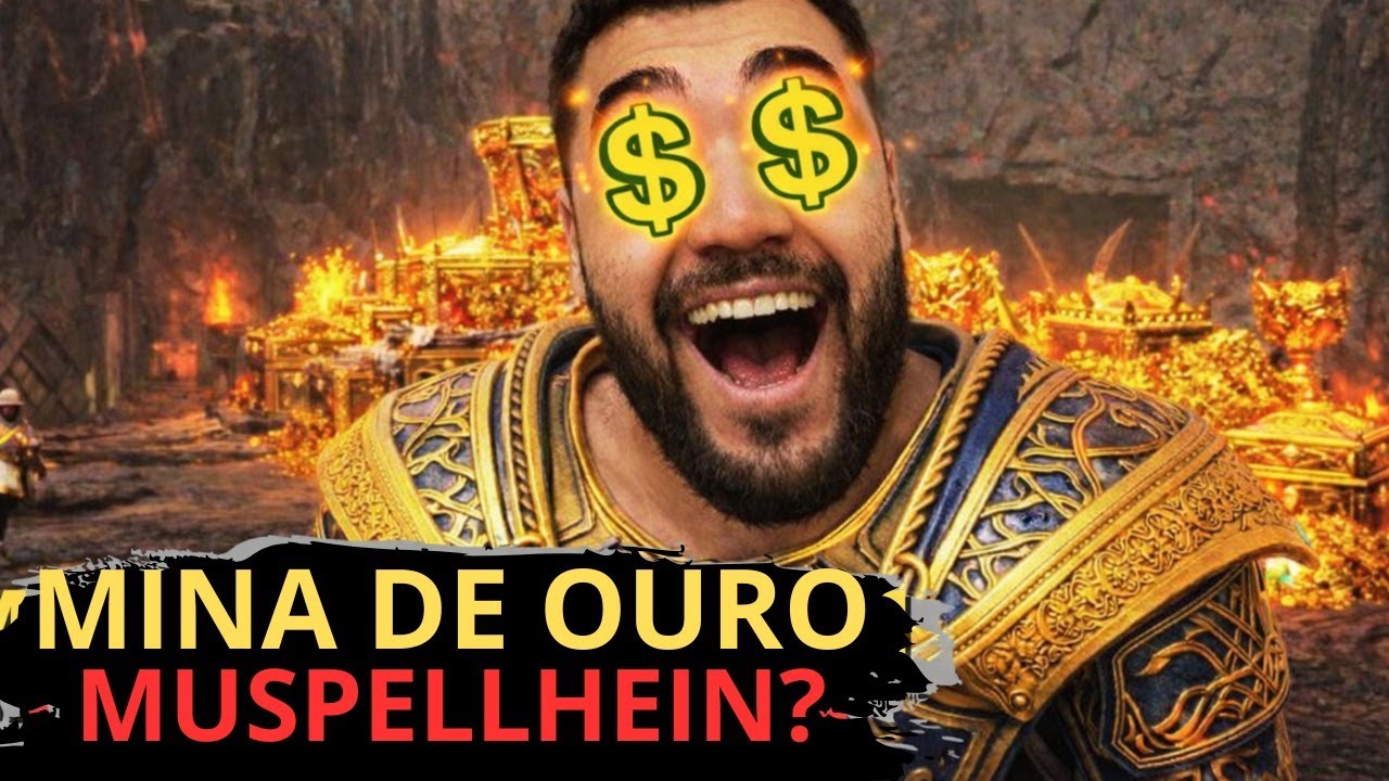 Platinando GOD OF WAR - MUSPELLHEIN TEM UMA MINA DE OURO