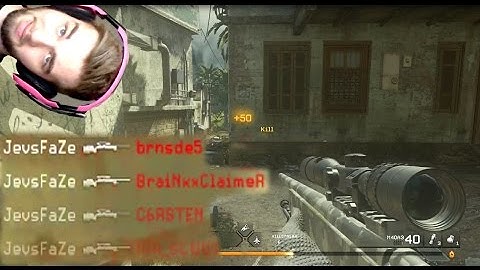 MY FIRST CLIP ON MODERN WARFARE REMASTERED