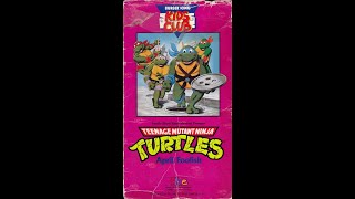 Whats After The Static On My Childhood Copy Of Teenage Mutant Ninja Turtles April Foolish Vhs?