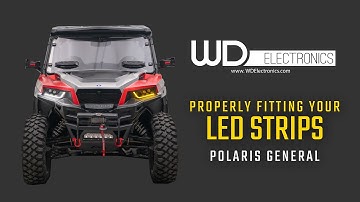Properly Fitting Your LED Strips - Polaris General | WD ELECTRONICS