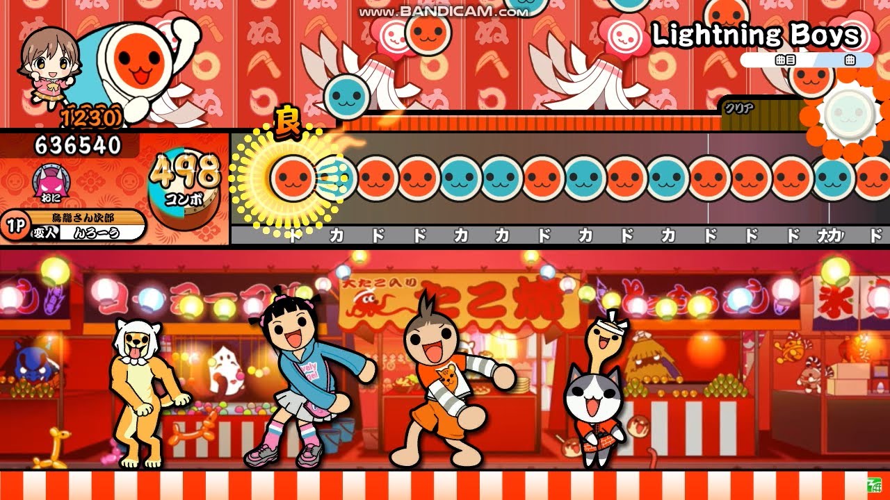 配布あり】 Lightning Boys(表) / さだきち 【本家譜面】【OpenTaiko