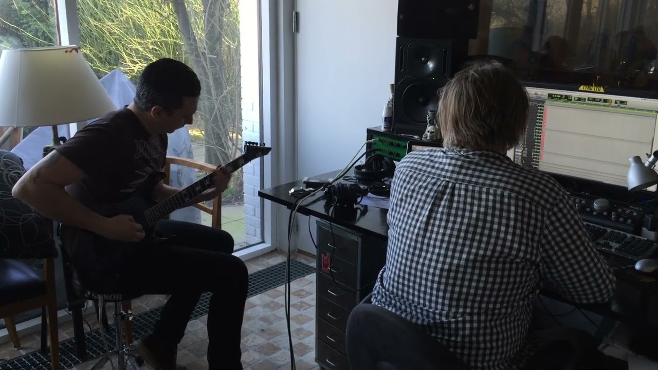 2016 - Antfarm studios, recording the debut album