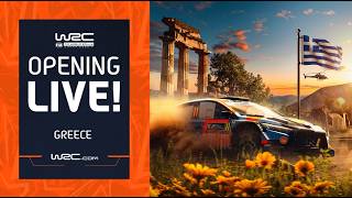 🔴 Opening Ceremony LIVE | WRC EKO Acropolis Rally Greece 2026 🇬🇷