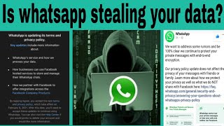 Whatsapp new privacy policy Explained | Urdu/hindi | your data is not safe | What to do | 2021 Guide