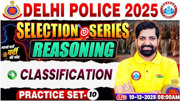 Delhi Police Reasoning Classes | Delhi Police Constable Reasoning Practice Set 08 | DP Reasoning MCQ