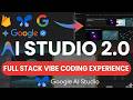 Build a Full-Stack App in 5 Minutes with Google AI Studio Firebase + Gemini by Patrick Lober HINDI