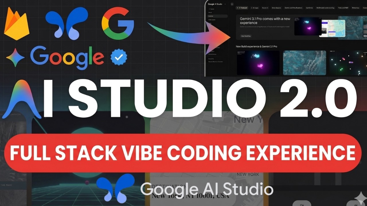 Build a Full-Stack App in 5 Minutes with Google AI Studio Firebase ...