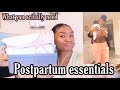 POSTPARTUM ESSENTIALS 2022 ! What i actually used and how to get them for free + Amazon Finds