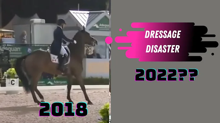 Dressage Disaster: Jill Irving Then And Now - Fail...