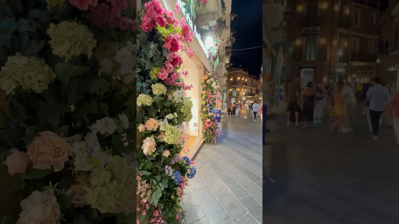 🌙✨ Taormina by Night – Magical Sicilian Nightlife Experience ✨🌙