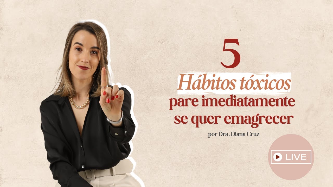 5 hábitos tóxicos. Pare imediatamente se quer emagrecer!