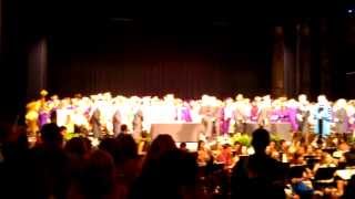 2013 NR Graduation hat toss