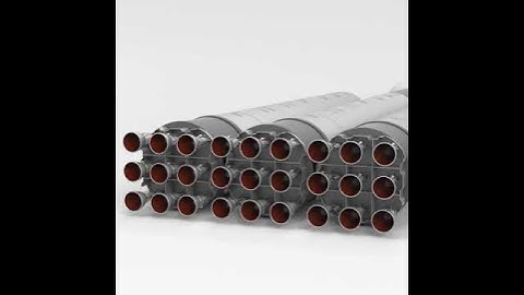 3D Model of the SpaceX Falcon 9 Heavy Rocket