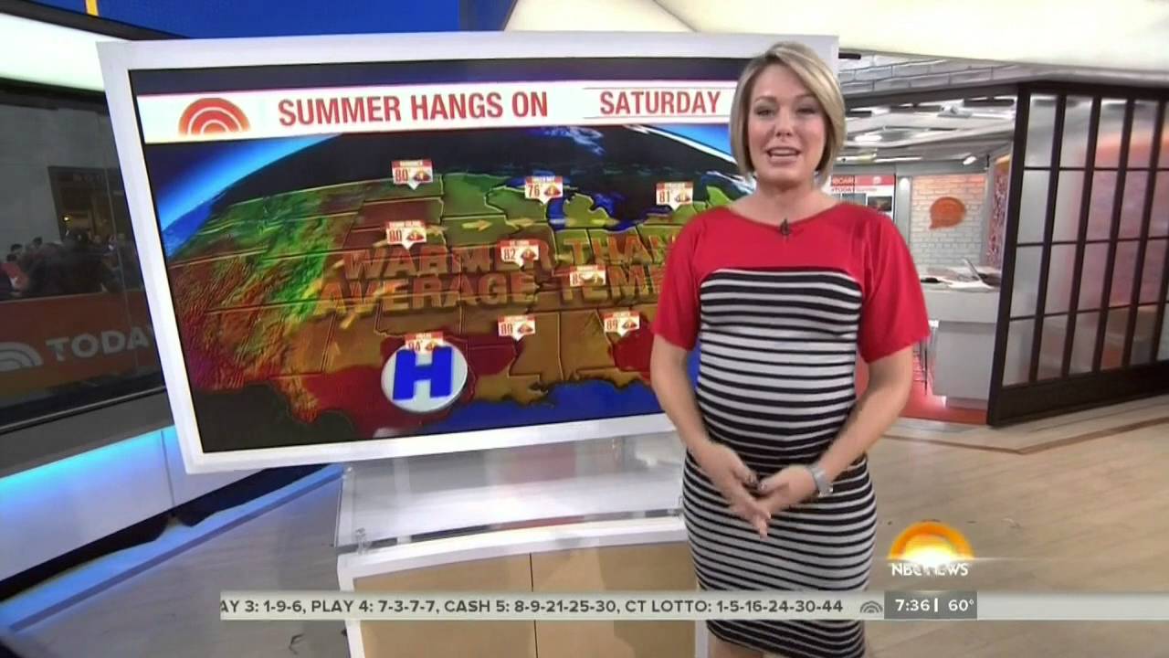 Dylan Dreyer's Pregnant Ass