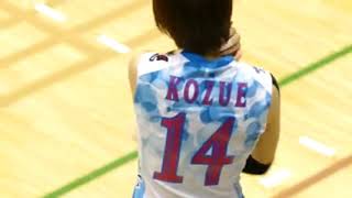 アクアフェアリーズ 大盛梢 Kozue Ohmori vs 群馬銀行 2016 Vサマーリーグ 2016 7 2