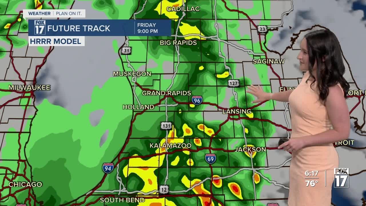 Strong to severe thunderstorms possible Friday - YouTube