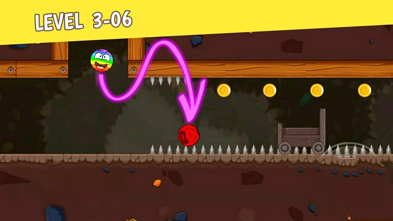 Color Ball Rescue Level 3-6|| Volume 3 || Ball Adventure ||♡ Into the ...