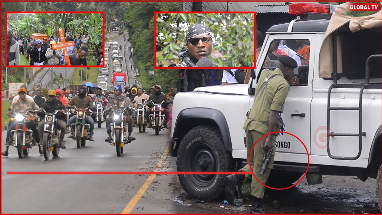 WADUDU WATEKA MSIBA NA KURUDISHA MWILI MOCHWARI - POLISI WAINGILIA KATI KUTULIZA VURUGU BARABARANI