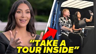 Match Highlights Inside Kim Kardashian's Luxury Maybach Minivan to Shuttle Kids!