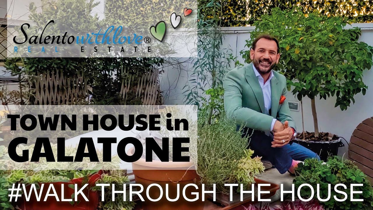 ДОМ в ГАЛАТОНЕ (ЛЕЧЧЕ) — Прогулка по дому — Salento With Love НЕДВИЖИМОСТЬ от Давиде Менголи