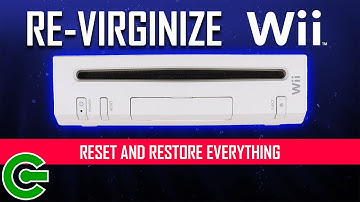 RE-VIRGINIZING THE WII : RESTORING A MODDED WII TO STOCK - REMOVING CFW