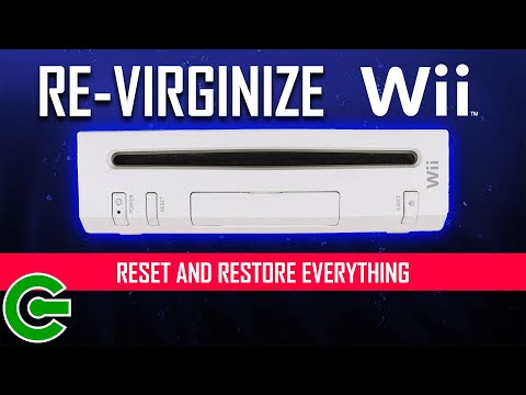RE-VIRGINIZING THE WII : RESTORING A MODDED WII TO STOCK - REMOVING CFW