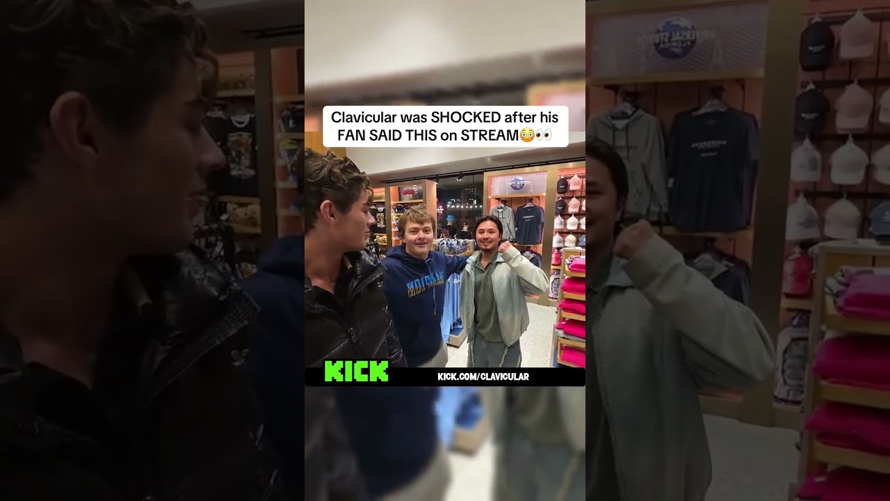 Clavicular was SHOCKED after his FAN SAID THIS on STREAM 😯 