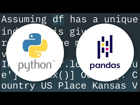 Find maximum value of a column and return the corresponding row values using Pandas