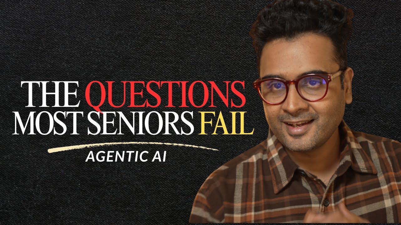 5 REAL AGENTIC AI INTERVIEW QUESTIONS (Experienced Hire Level)